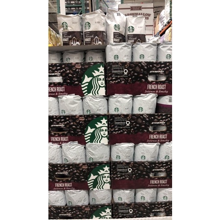 Cà phê hạt nguyên chất STARBUCKS Mỹ Arabica French Roast Dark 1,13kg | BigBuy360 - bigbuy360.vn