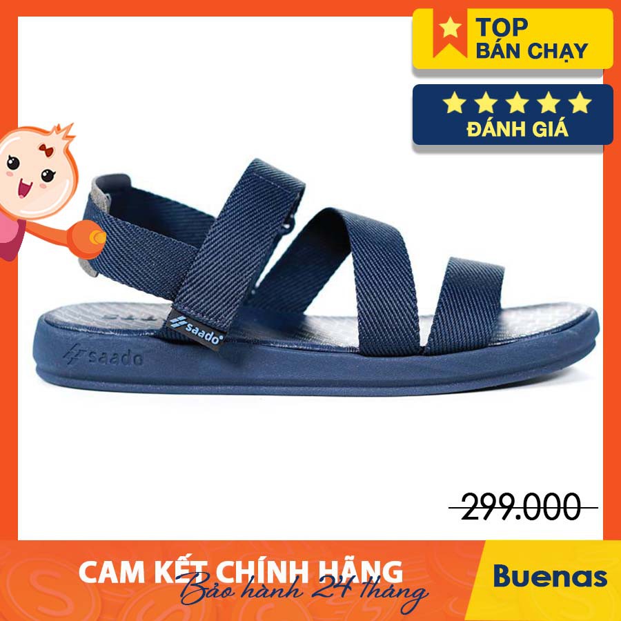[CHÍNH HÃNG] SANDAL SAADO | NN02 | Giày Sandal Nam Nữ