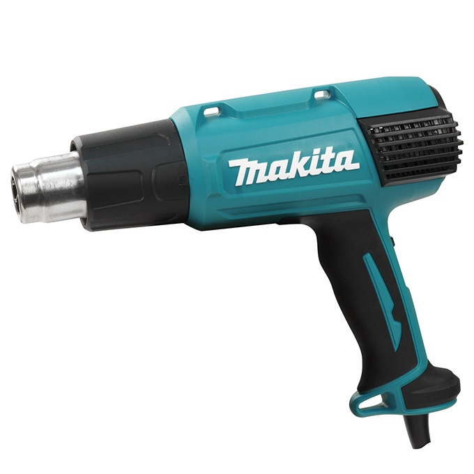 Máy thổi hơi nóng Makita HG6530VK - Thiết kế tay cầm cao su, chống quá tải nhiệt