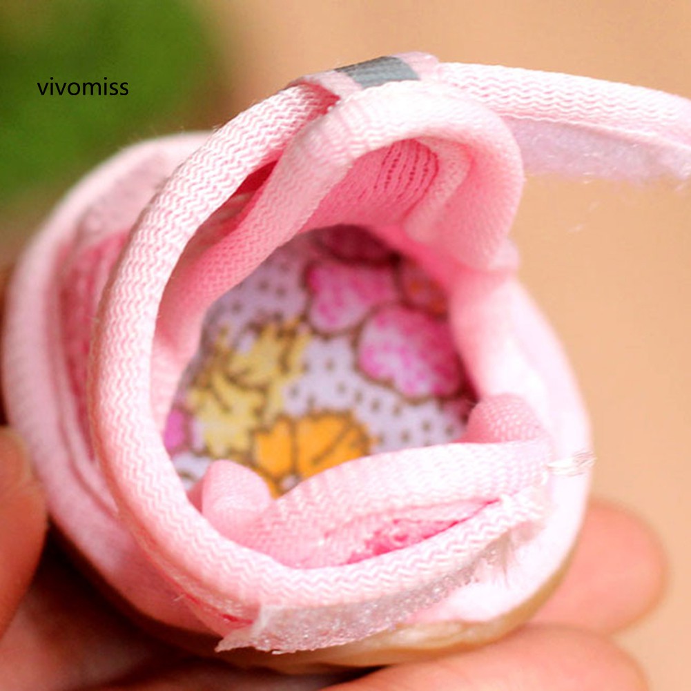 Set 4 giày cao su phối lưới chống trượt cho thú cưng