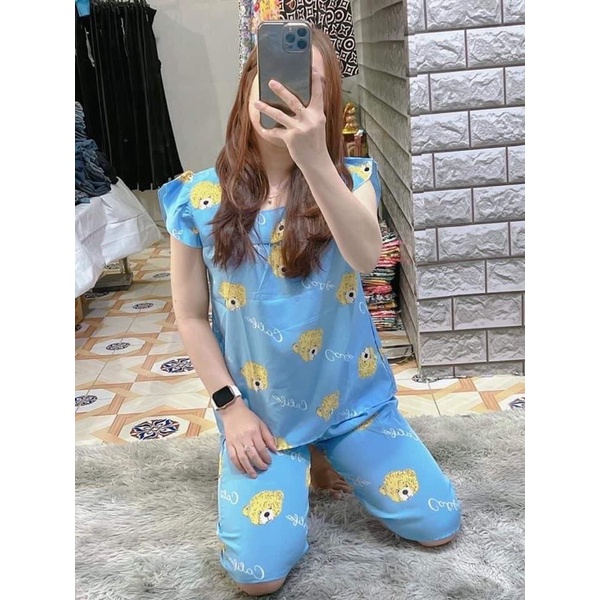 bộ lửng lụa hàn (kèm ảnh thật )không chọn màu