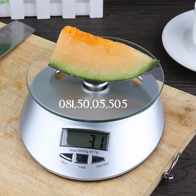Cân mini điện tử mặt kính Electronic trừ bì KE-4