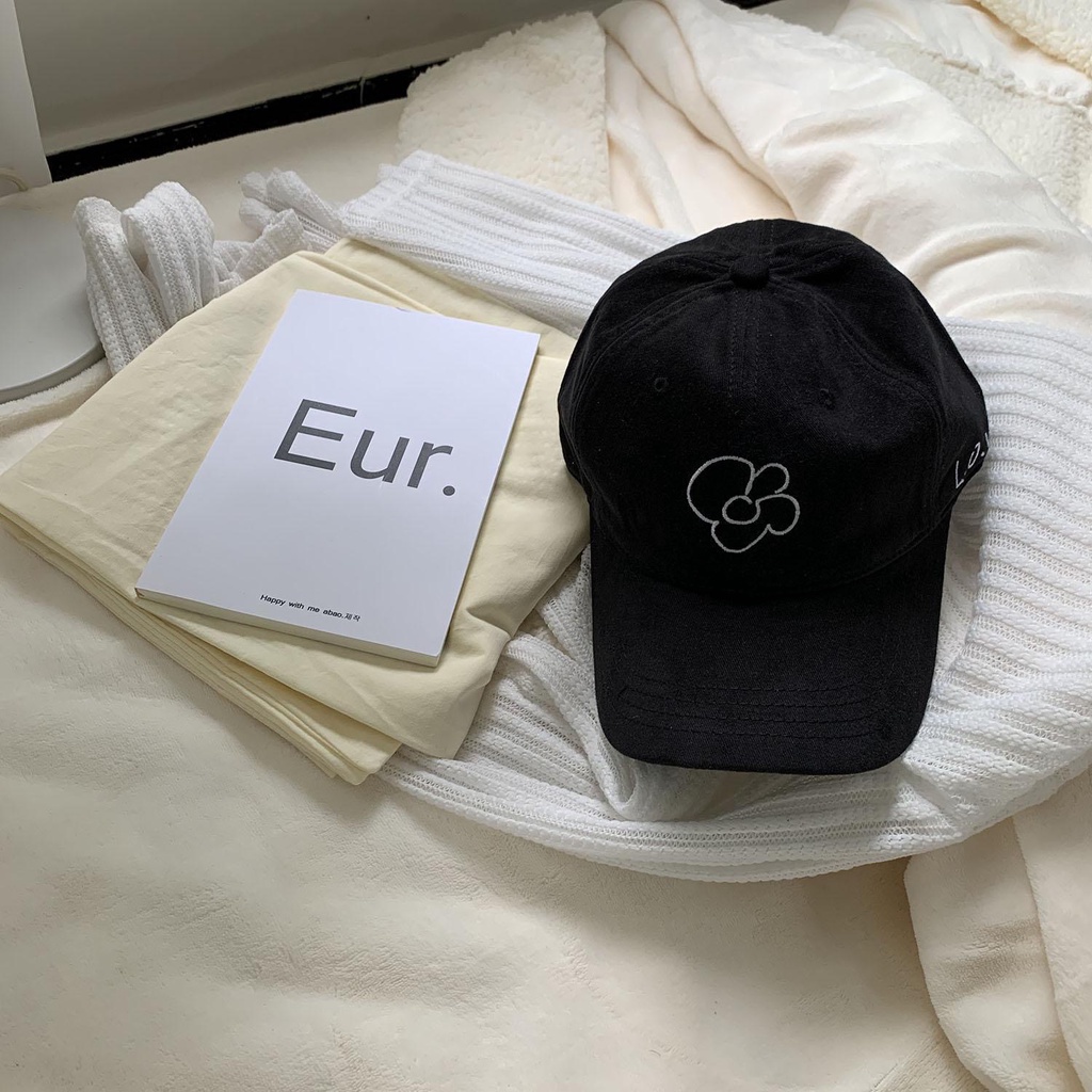 Nón Bóng Chày Thêu Hoa Nhỏ Thời Trang Hàn Quốc Cá Tính Dành Cho Nữ 2022In