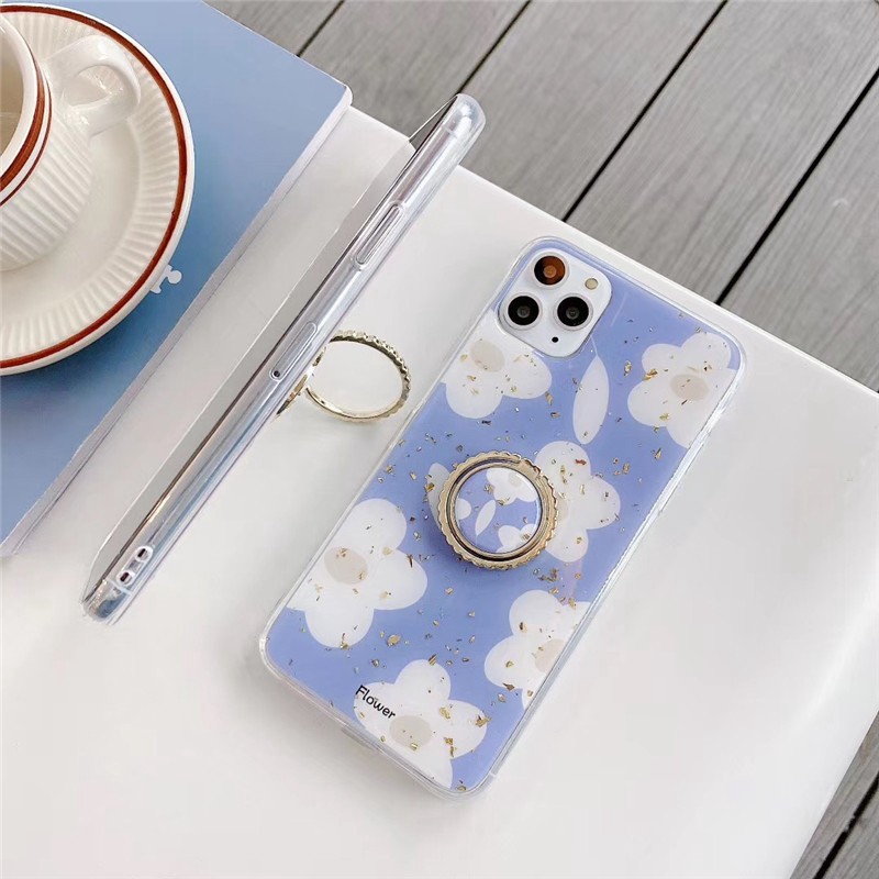 Ốp iphone - Ốp lưng Hoa trắng kèm ring 6/6s/6plus/6splus/7/8/7plus/8plus/x/xs/xsmax/11/11pro max U1-4 | BigBuy360 - bigbuy360.vn