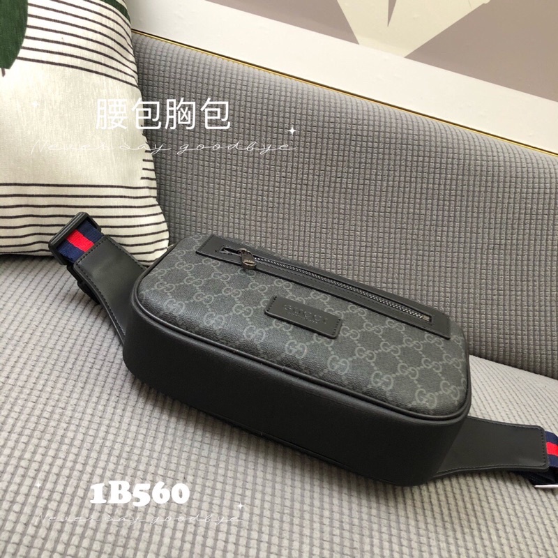 Túi đeo ngực/đeo chéo nam thương hiệu Gucci GC/GG cao cấp có 2 màu