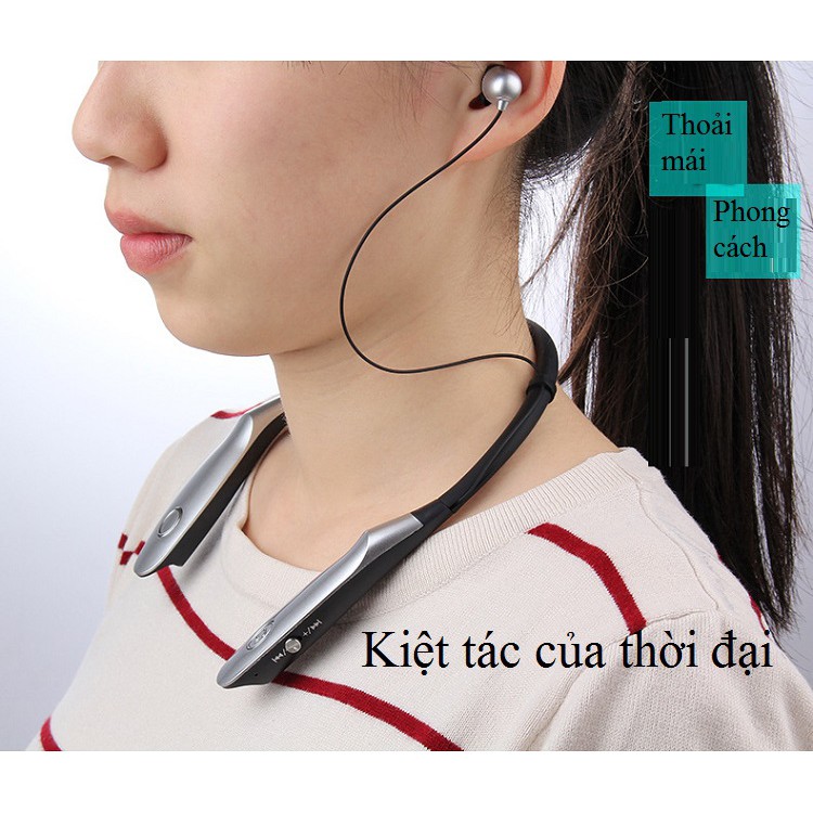 Tai Nghe Bluetooth ❤️FREESHIP❤️Tai Nghe Thể Thao HBS-900S Thiết Kế Đeo Cổ Tiện Lợi