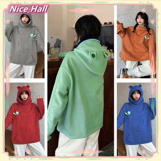 Áo hoodie hình ếch vui nhộn dày dặn cho nam và nữ life2021 young young