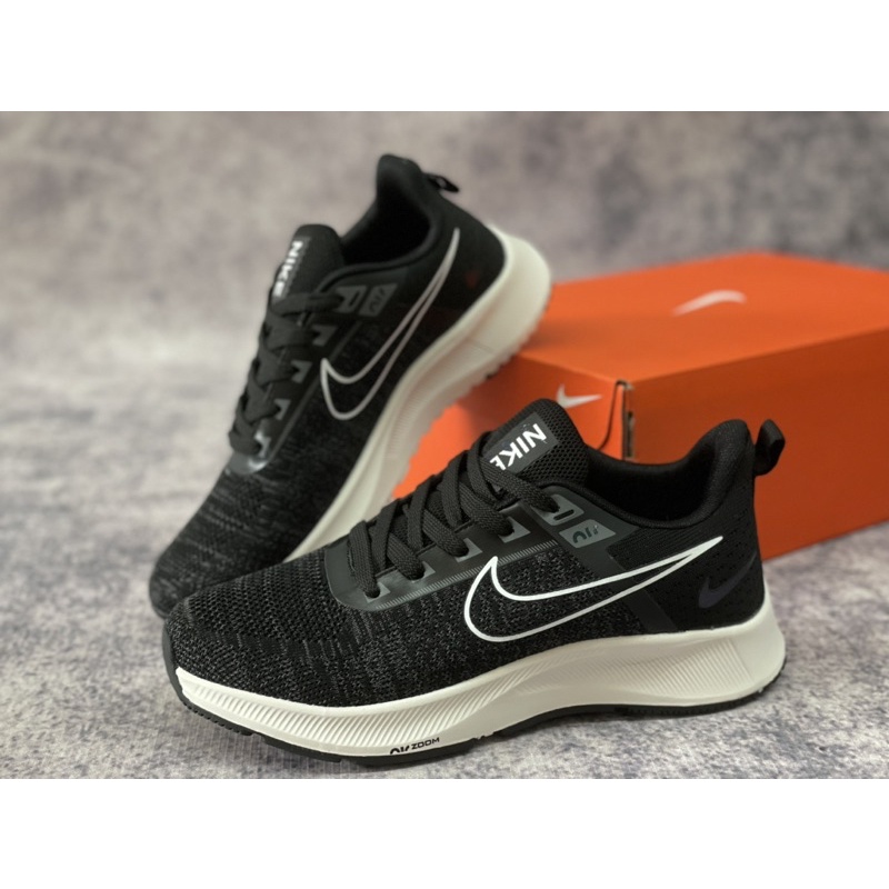 Giày Chạy Bộ Nam / Giày Tập Gym Nam Hoạ Tiết Móc Câu Viền Dây Mẫu Mới Size 40-44