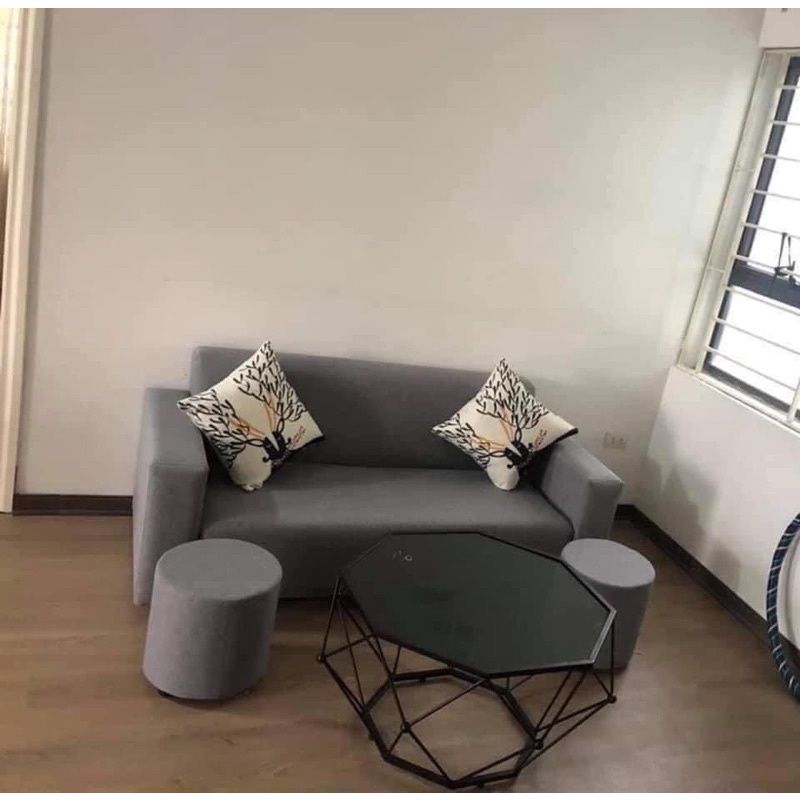 GC14 ghế đôn bàn sofa có thể kết hợp làm đệm bàn trang điểm