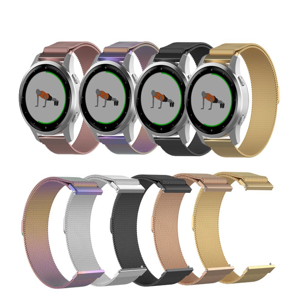 Dây đeo thay thế cho đồng hồ Garmin Vivoactive4S 4 18mm 22mm