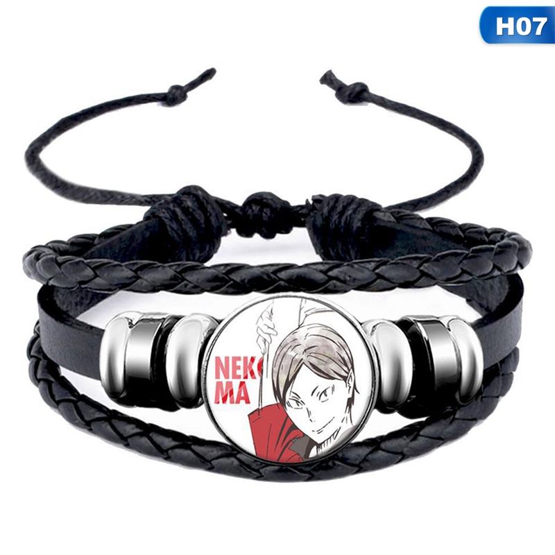 flowersqueen Vòng Đeo Tay Bằng Da Thời Trang Cá Tính Cho Nam / Nữ