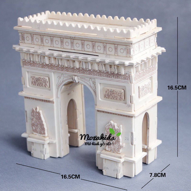 FREESHIP 99K TOÀN QUỐC_Đồ chơi lắp ráp gỗ 3D Mô hình Khải Hoàn Môn