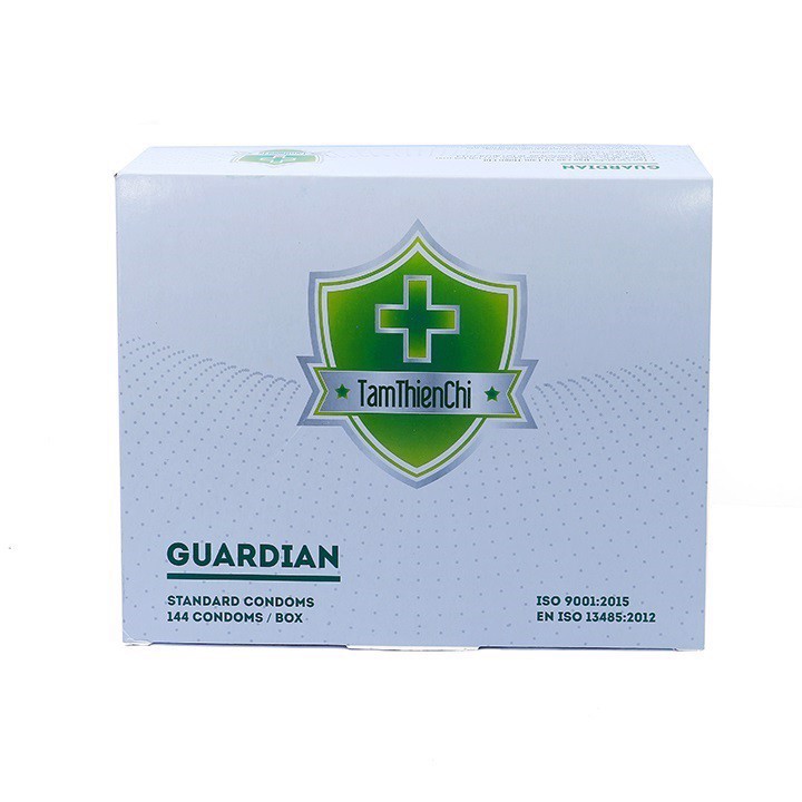 Hộp 144 Bao Cao Su Tâm Thiện Chí Guardian, nhiều gel bôi trơn, bcs siêu mỏng tận hưởng trọn cảm giác GEMHOME