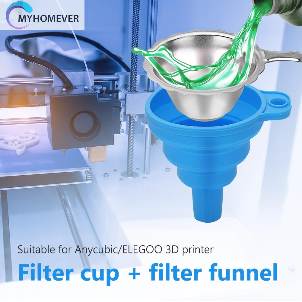 Bộ phễu và cốc lọc silicone dành cho máy in 3d Anycubic Elegoo