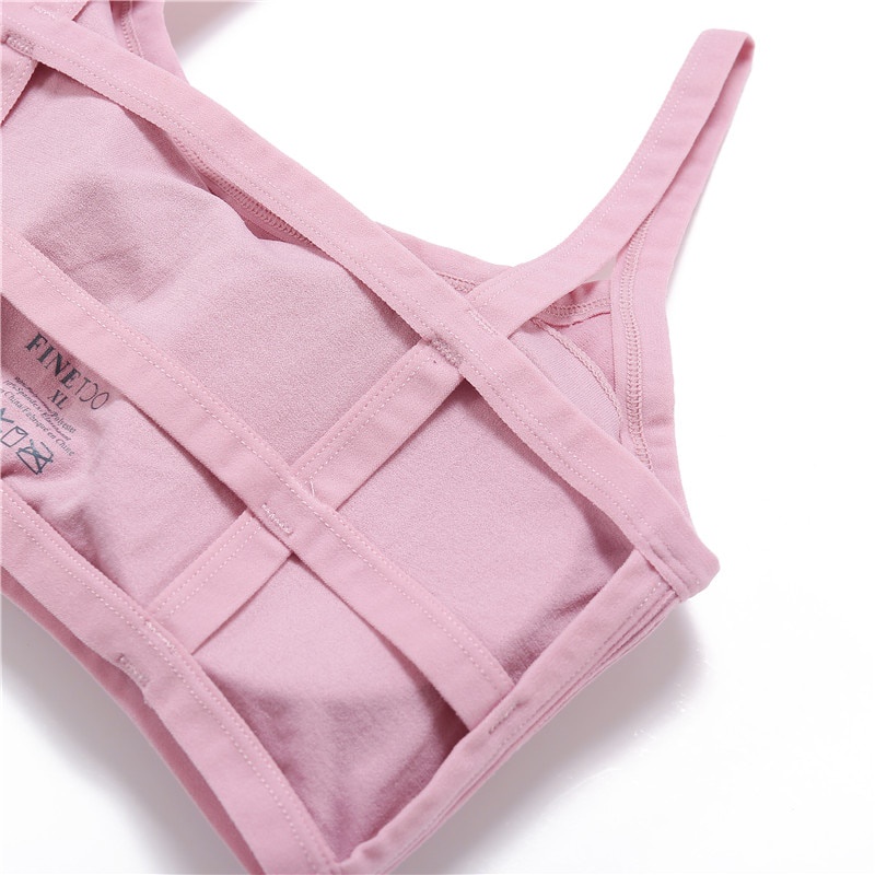 Take Talk Áo lót ống hở lưng plus size M-XL có đệm ngực gợi cảm cho nữ