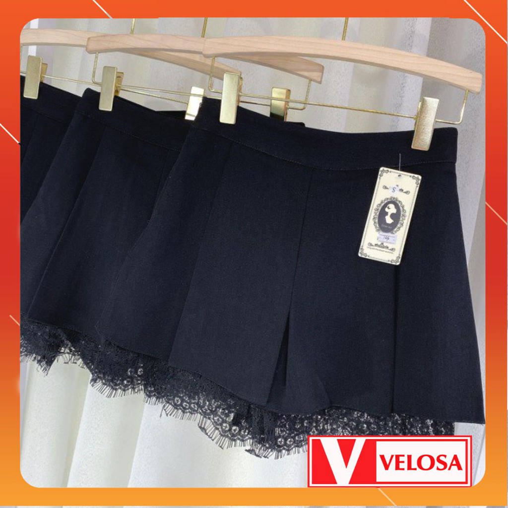 [GIÁ SỈ] Chân váy ngắn sang chảnh đáp ren