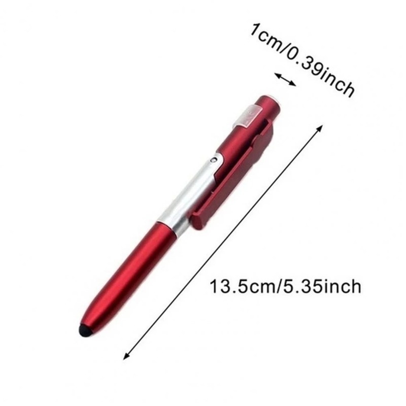 1 Bút Bi Đa Năng Có Thể Gập Lại Tích Hợp Giá Đỡ Điện Thoại Cảm Ứng
