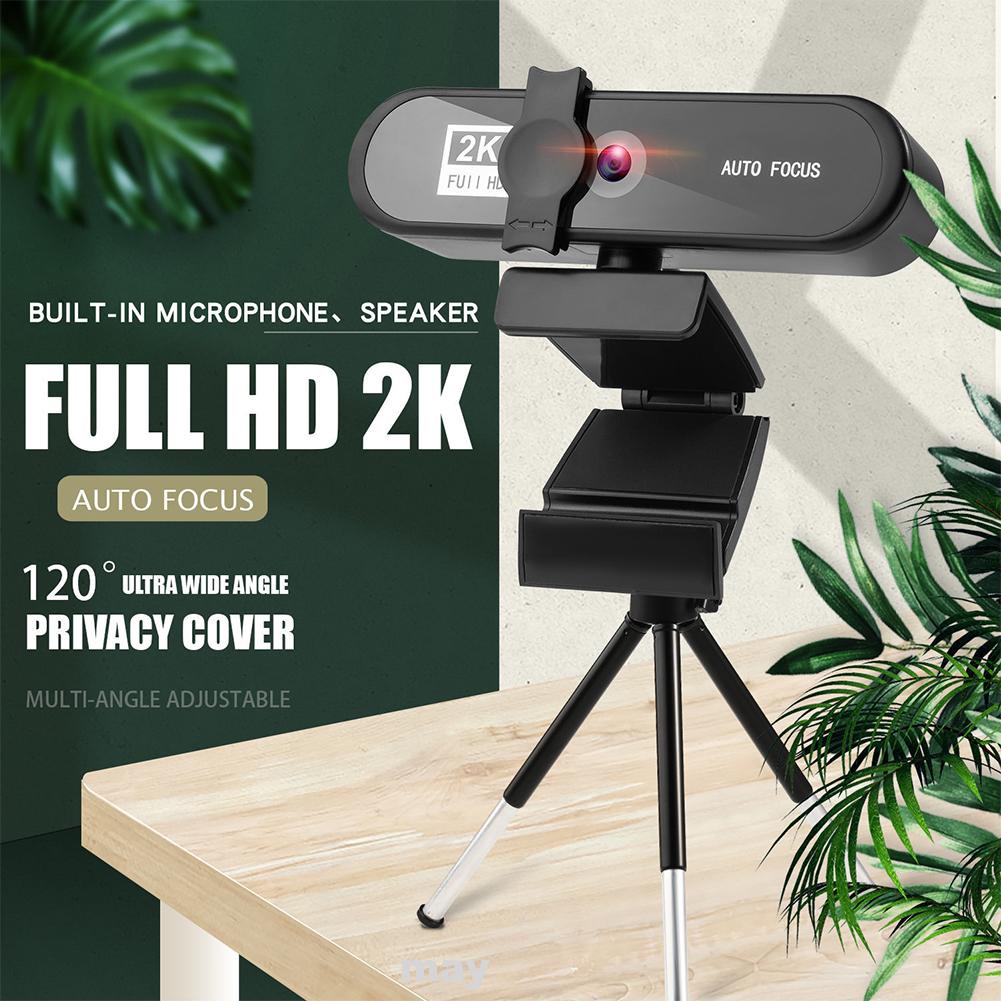 Webcam 2k Hd Usb 2.0 Giảm Tiếng Ồn Hỗ Trợ Phát Sóng Trực Tuyến / Giảng Dạy / Phát Trực Tuyến | BigBuy360 - bigbuy360.vn