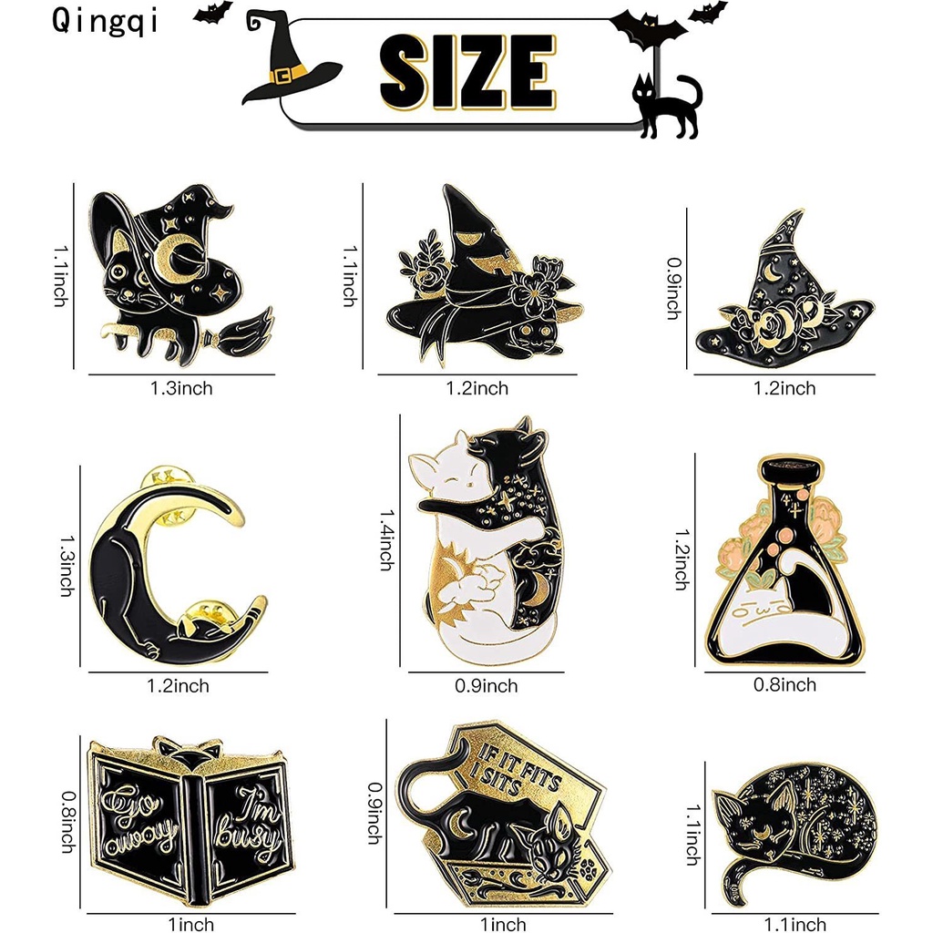 Ghim cài áo MISS ZOE nhiều họa tiết tùy chọn dễ thương phong cách gothic thời trang