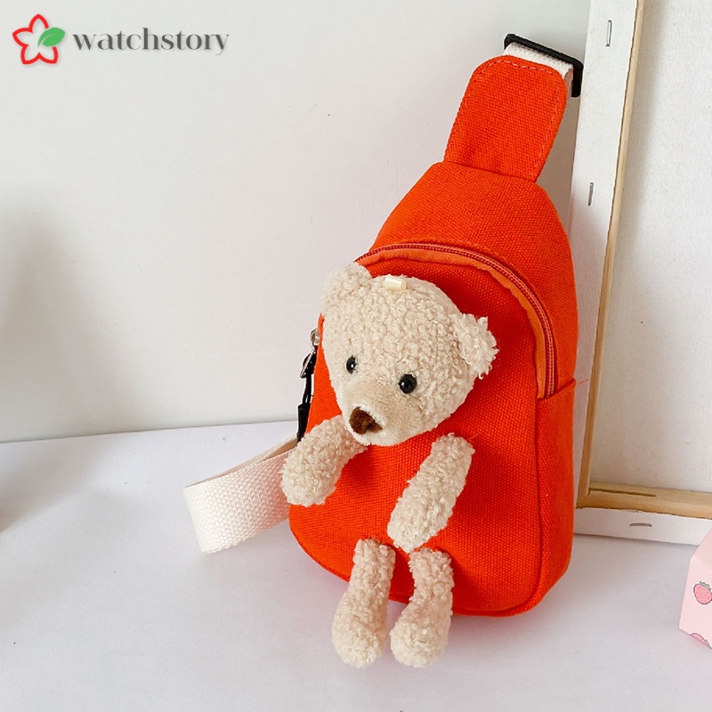 Túi đeo chéo thiết kế hình chú thỏ mini hoạt hình đáng yêu thời trang du lịch dành cho trẻ em