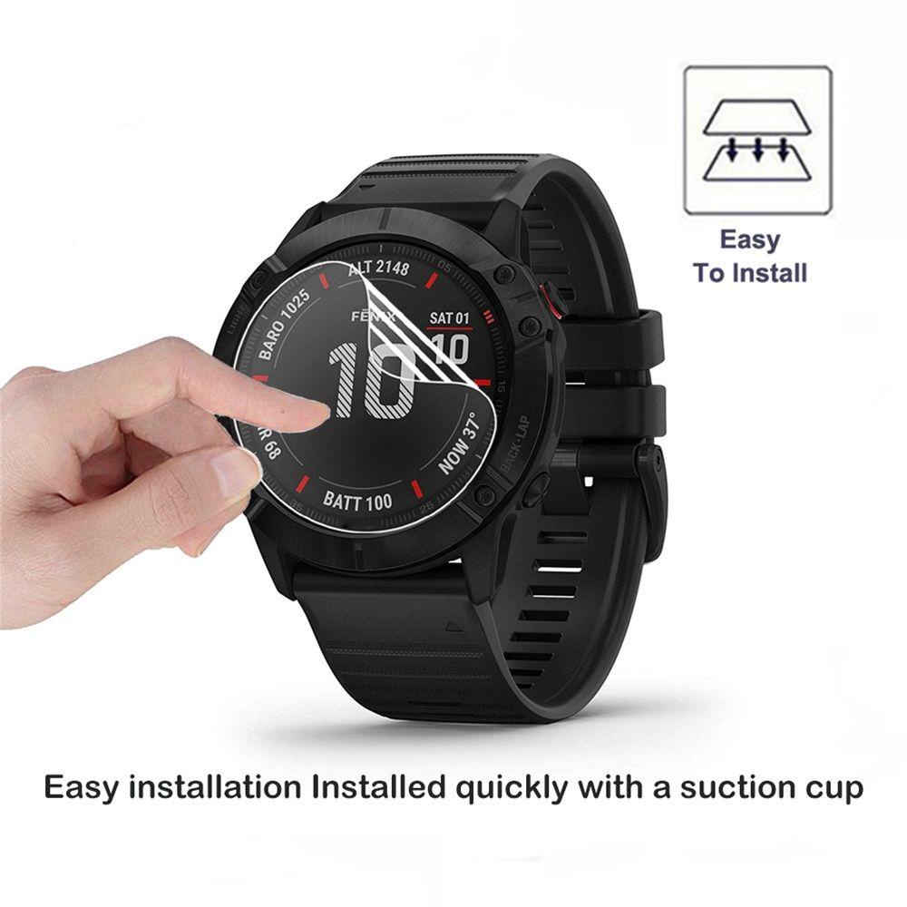 Miếng Dán Màn Hình 2.5D HD Hydrogel Cho Garmin Fenix 6 6S 6X Pro