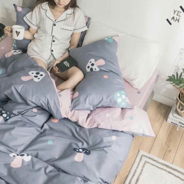 Sét chăn ga 100% cotton