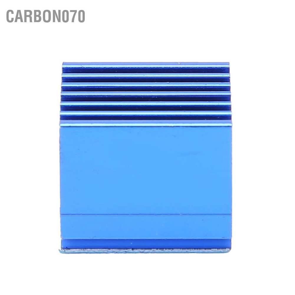 Hàng Sẵn 10pcs tản nhiệt Mini Cooler với băng dính dẫn nhiệt cho TMC 2100/2208 LV8729 Trình điều khiển động cơ bước Set 10 Tấm Nhôm Tản Nhiệt Cao Cấp Cho Máy In 3d【Carbon070】