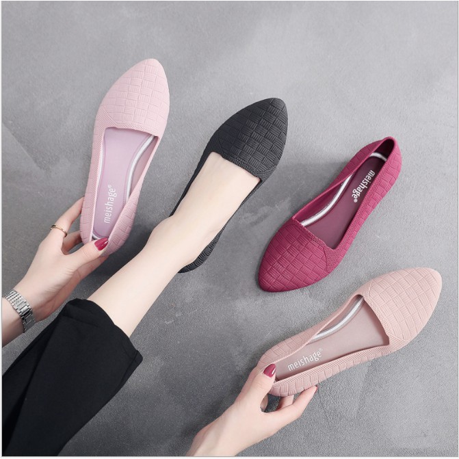 giày nhựa cao su mềm kiểu dáng công sở thoáng khí | BigBuy360 - bigbuy360.vn