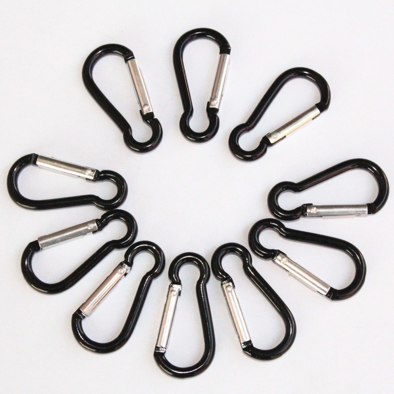 Móc Khoá Nhôm Đa Năng - Móc Khóa Treo - Chữ D - Carabiner