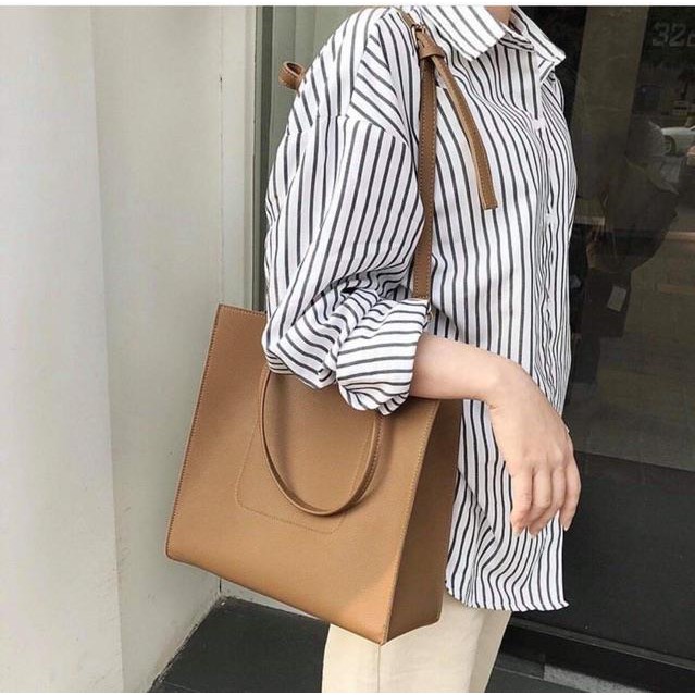 GIÁ SỐC  Túi Da A4 Basic Unisex