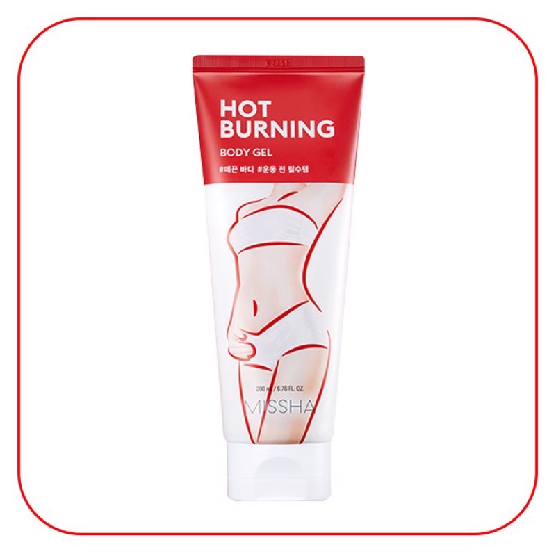 Gel Tan Mỡ, Tạo Dáng Thon Gọn Missha Hot Burning Gel 200ml