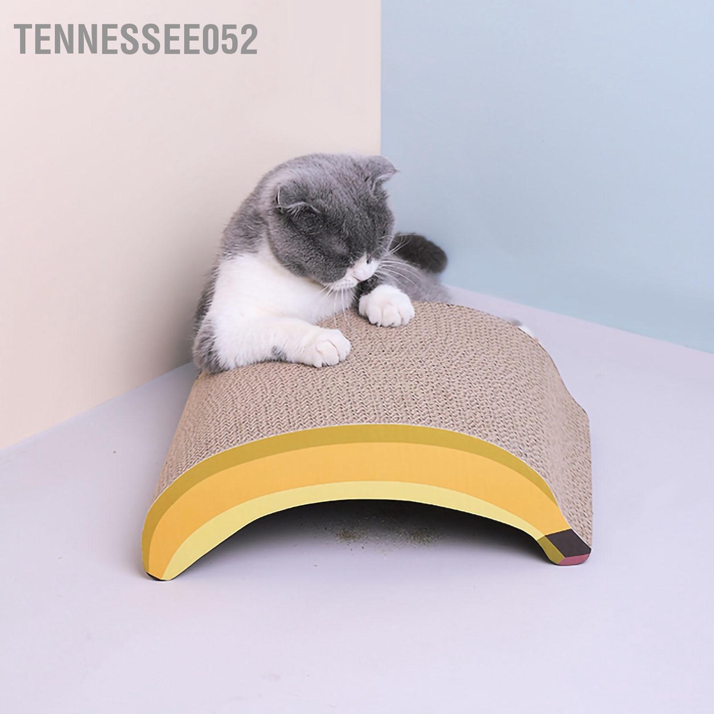 [Hàng HOT] Bàn cào móng cho mèo Hình quả chuối Dễ thương【Tennessee052】