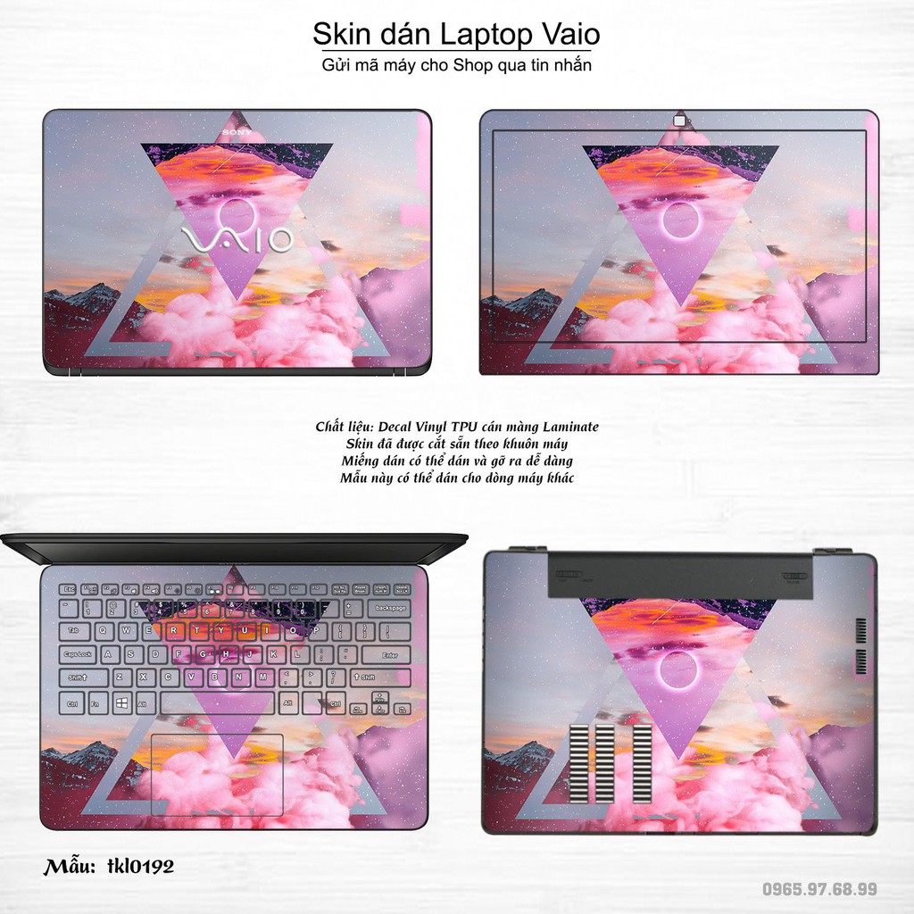 Skin dán Laptop Sony Vaio in hình thiết kế _nhiều mẫu 5 (inbox mã máy cho Shop)