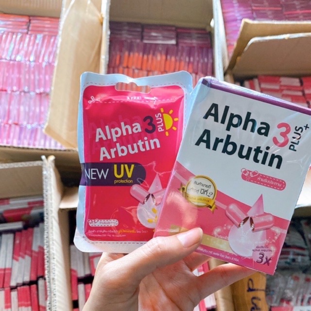 Vỉ kích trắng ngày - đêm Alpha Arbutin. | BigBuy360 - bigbuy360.vn