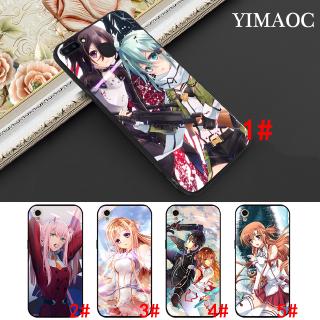 Ốp điện thoại mềm hình Sword Art Online cho OPPO F11 F1 Plus R9 R9S R11 R11S R15 R17 Pro