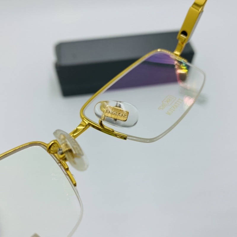 Gọng kính ENGLAND titanium mạ vàng 18k cao cấp