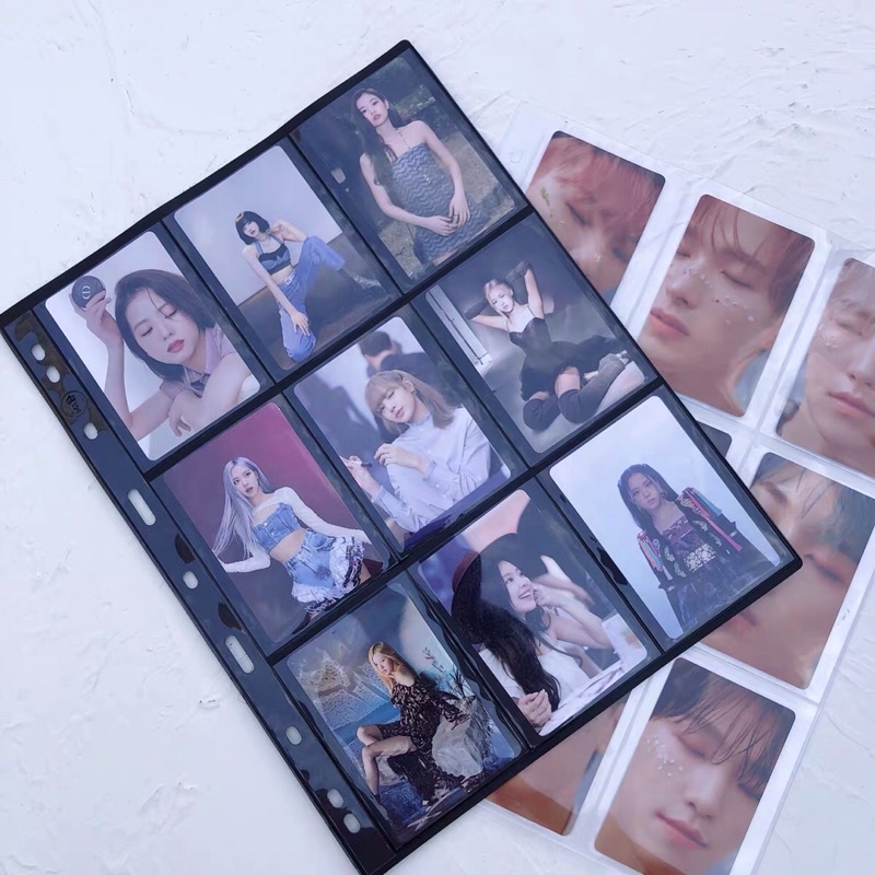 Sheet A4 MingT cho binder 2 3 4 còng trang album trong suốt đựng card tranh ảnh thẻ bài