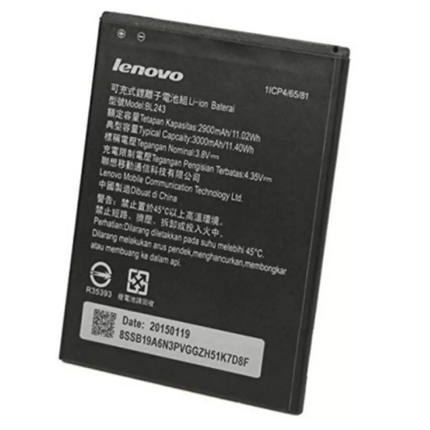 Pin Lenovo A7000,A7000 Plus BL243 xịn bảo hành 6 tháng / OpiPhone