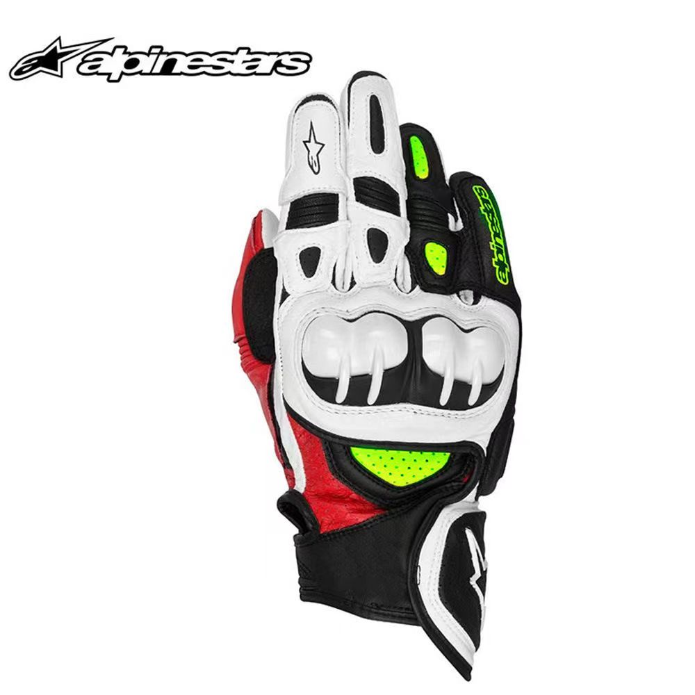 Găng Tay Da Bảo Vệ Ngón Tay Khi Lái Xe Mô Tô Alpinestars GPX GP-X
