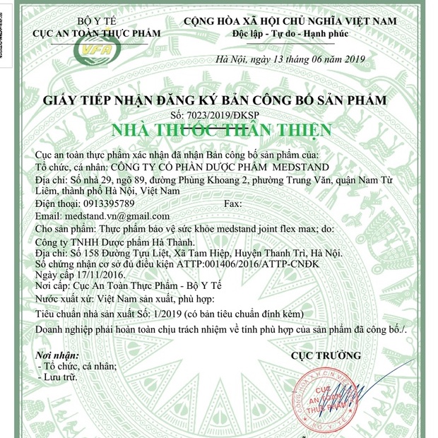 JOINT FLEX MAX - Hỗ trợ tăng cường dịch khớp, làm trơn ổ khớp, giúp khớp vận động linh hoạt (50 viên)