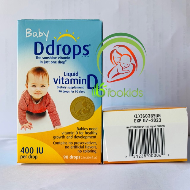 Sale Vitamin D3 Cho Trẻ Sơ Sinh 90 Giọt