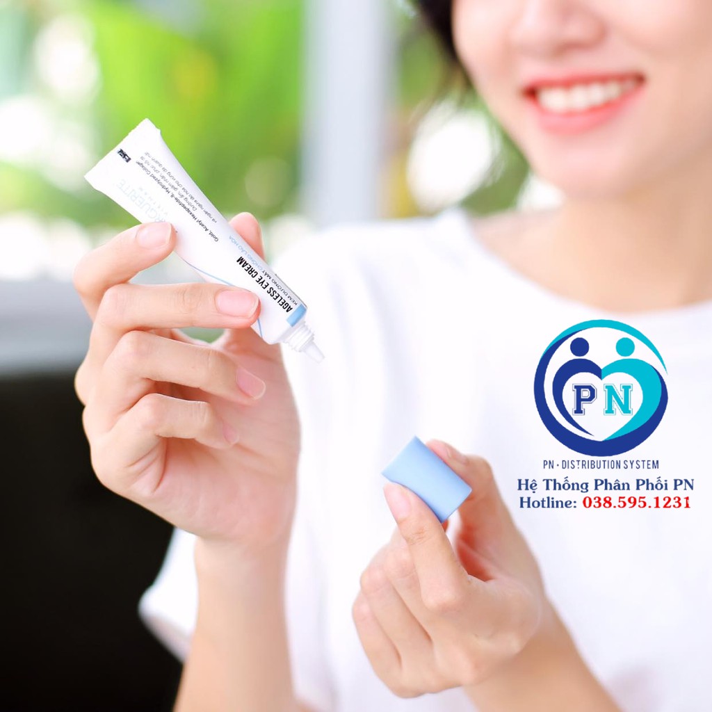 KEM GIẢM THÂM MẮT, DƯỠNG SÁNG, CHỐNG LÃO HÓA VÙNG MẮT AGELESS EYE CREAM NARGUERITE  (10GR) | BigBuy360 - bigbuy360.vn