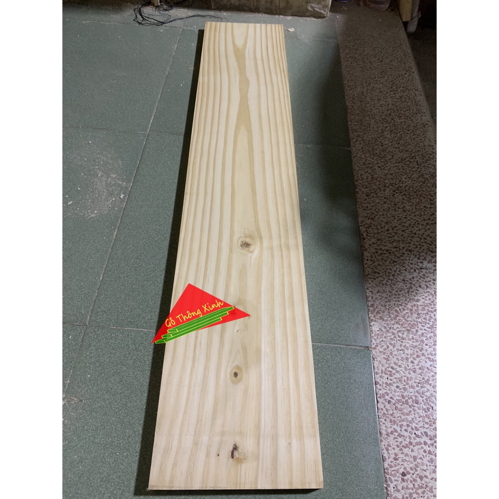Tấm gỗ thông rộng 20cm, dài 1m2, dày 1cm đã bào láng đẹp 4 mặt thích hợp làm kệ, trang trí,làm loa bluetooth, DIY