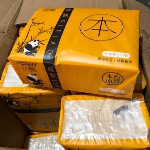 Khăn giấy SIPIAO gấu trúc