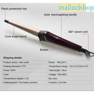 Xả kho thanh lý  MÁY LÀM TÓC UỐN XOĂN HÌNH NÓN CAO CẤP_DODO