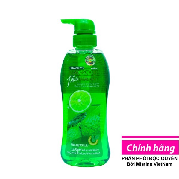 Dầu gội ngăn ngừa gàu và ngứa da đầu MISTINE MAGROOD PLUS BORAPET SHAMPOO