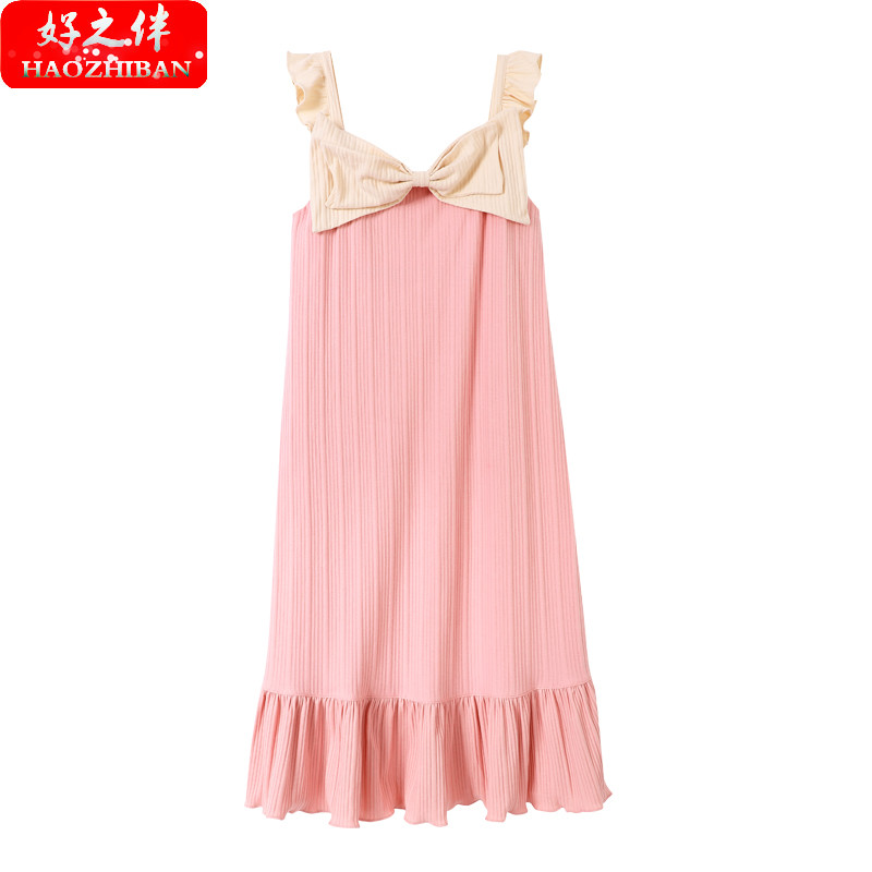 Đầm Ngủ Cotton Dáng Rộng In Hoạt Hình Dễ Thương Cho Bé Gái