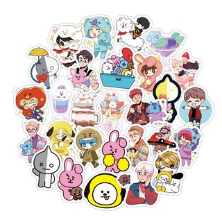 80 STICKER BT21 -  QUÀ TẶNG IDOL