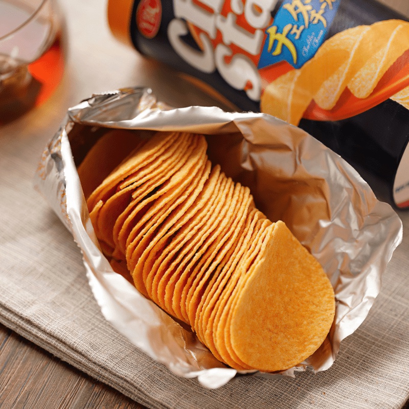 Bánh Snack Khoai Tây Chipstar Nhật Bản 50G Tự Nhiên Không Chứa Dầu An Toàn Cho Bé Và Gia Đình