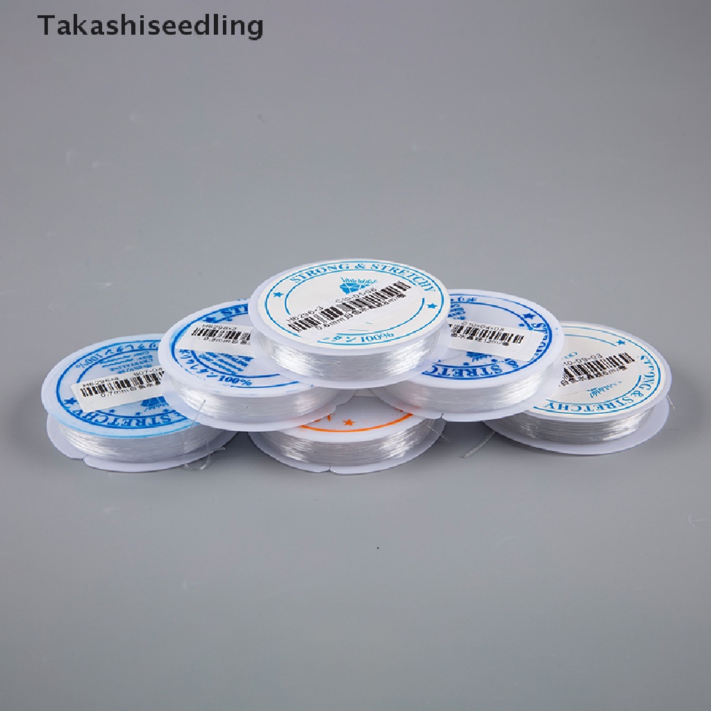 Cuộn Dây Làm Trang Sức Co Giãn Trong Suốt 0.4-1mm 12-5M